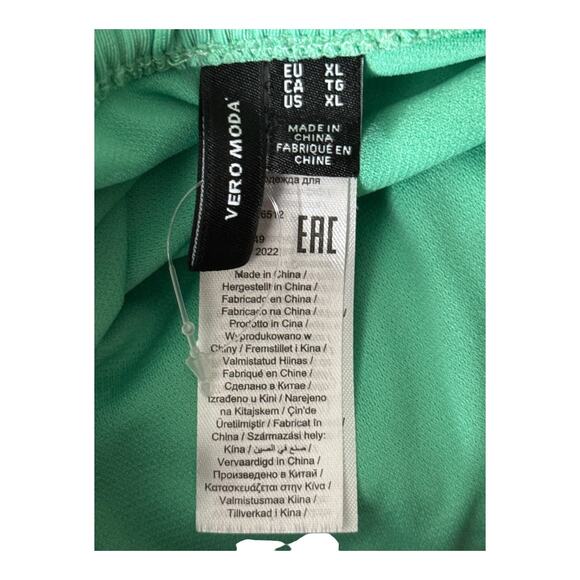 Vero Moda swimsuit Flow One piece bathing suit light green size X-Large XL - Picture 7 of 7